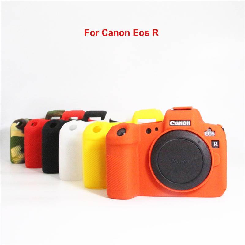 Untuk Canon EOS R R R R5 R6 M50 G7X Mark II Fotografi Aksesoris Tas Karet Cover Pelindung SLR Kamera Lembut Silikon Body Case