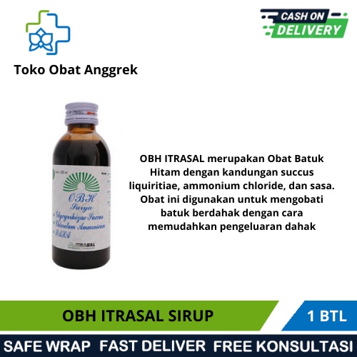 OBH SURYA ITRASAL/OBAT BATUK HITAM/OBAT BATUK BERDAHAK