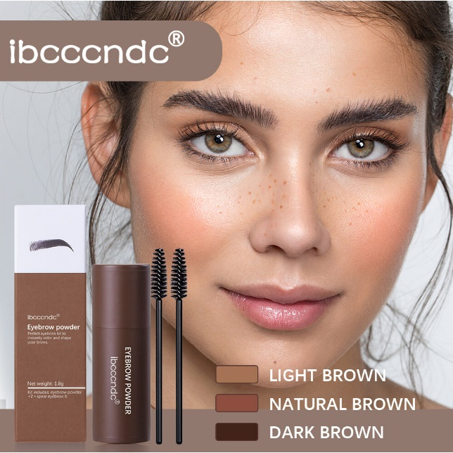 (100% ORI) IBCCCNDC Magic Eyebrow Powder Stamp - Cetakan Alis Instan