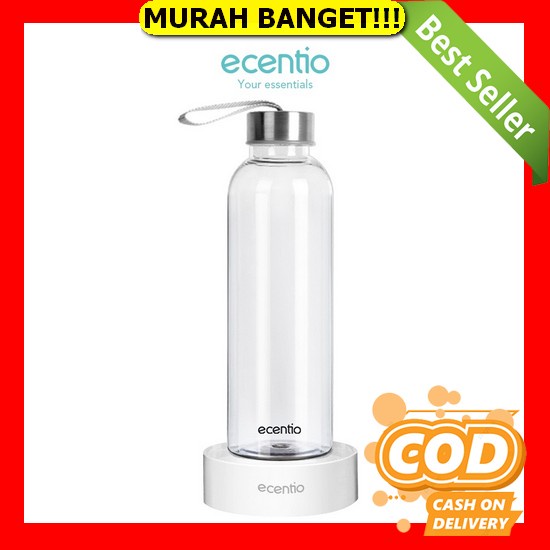 Luckin Botol Minum Kaca Unik Motif Kaktus 450Ml Tumbler Termos Souvenier / Botol Minum Anak Model Lu