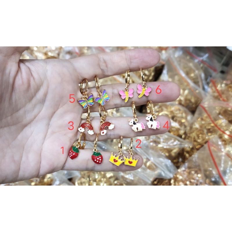 Fifi Fashion Anting Anak Lucu Model Perhiasan Antialergi A0021