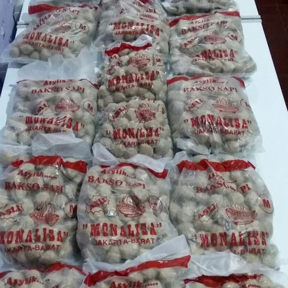 

Modis Bakso sapi Monalisa ecer (M)/(UM) isi 50 dan 100pcs QR6