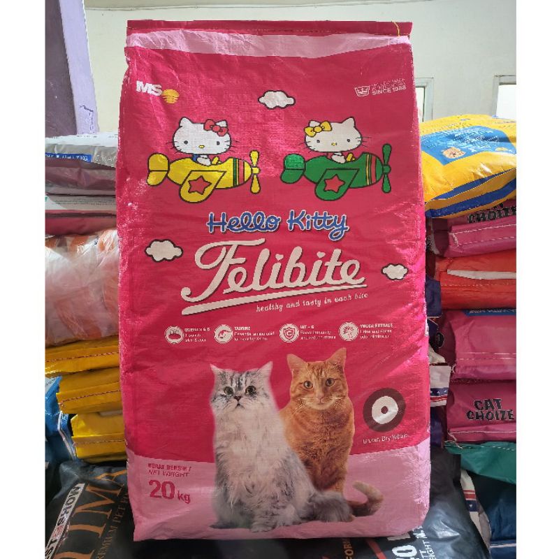 EXPEDISI Makanan Kucing Felibite Donat Kemasan 20KG / Felibite Cat Kibble Donut