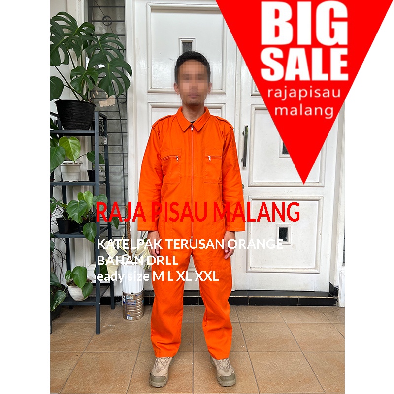 WEARPAK GRATIS ONGKIR Wearpack Terusan Safety Polos Baju Kerja Pria Katelpak Proyek (ART. 3401) BAJU KERJA