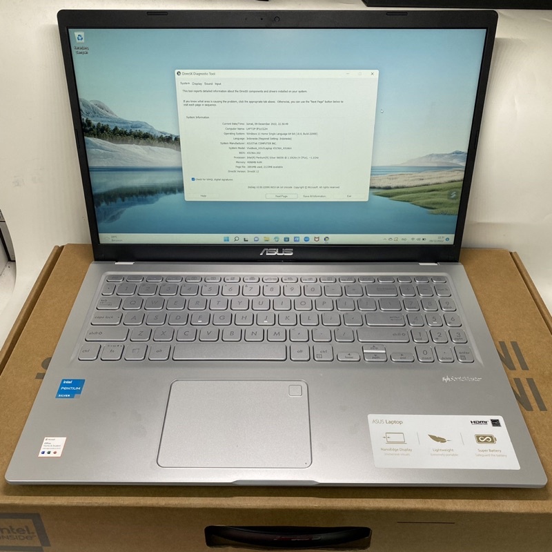 ASUS Laptop A516K 4/512 Resmi