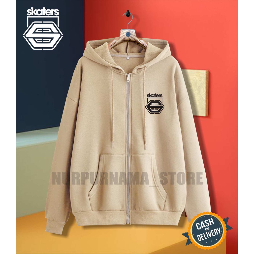 SWEATER HOODIE - Jaket Distro Zipper - Jaket Sweater Hoodie Resleting Pria SKETERS