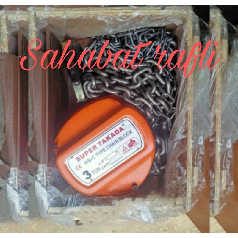 takel 3ton x 7mtr super takada