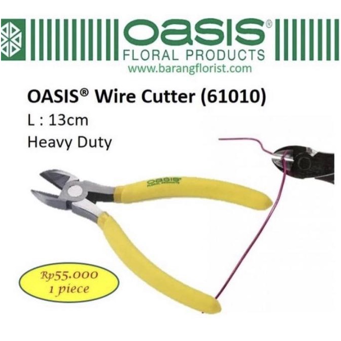 

OASIS Wire Cutter(61010)Pemotong Kawat Toko Bunga Florist Aksesoris