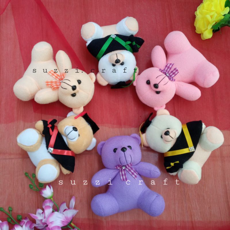 boneka wisuda/ boneka tedy bear/ boneka buket