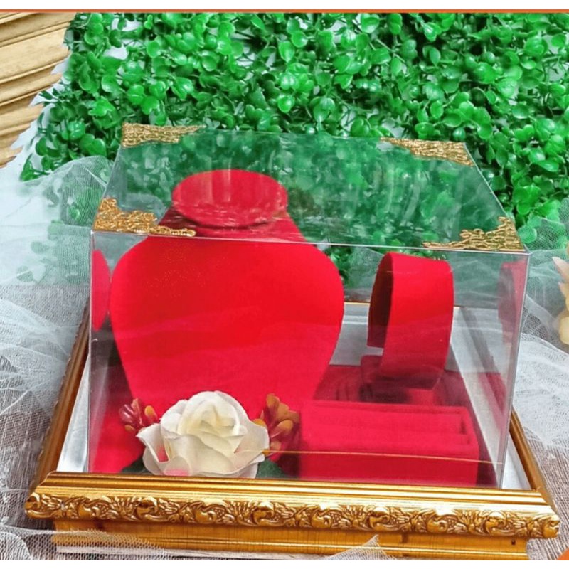 Kotak hantaran masakawin seserahan full set asesoris lengkap box hantaran seserahan mas  kawin