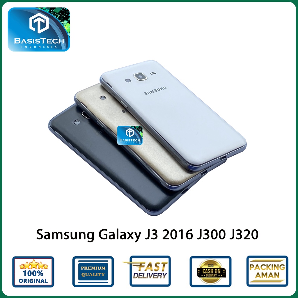 HOUSING CASING SAMSUNG J3 2016 J300 J320 - BASISTECH ORIGINAL QUALITY