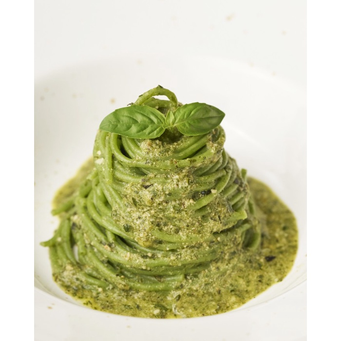 

Oma Elly Kitchen - Spaghetti Alla Pesto Tx0168
