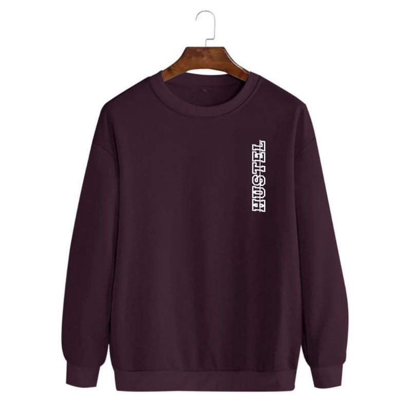 COD/DS/BAJU SWEATER HUSTEL (M-L-XL)