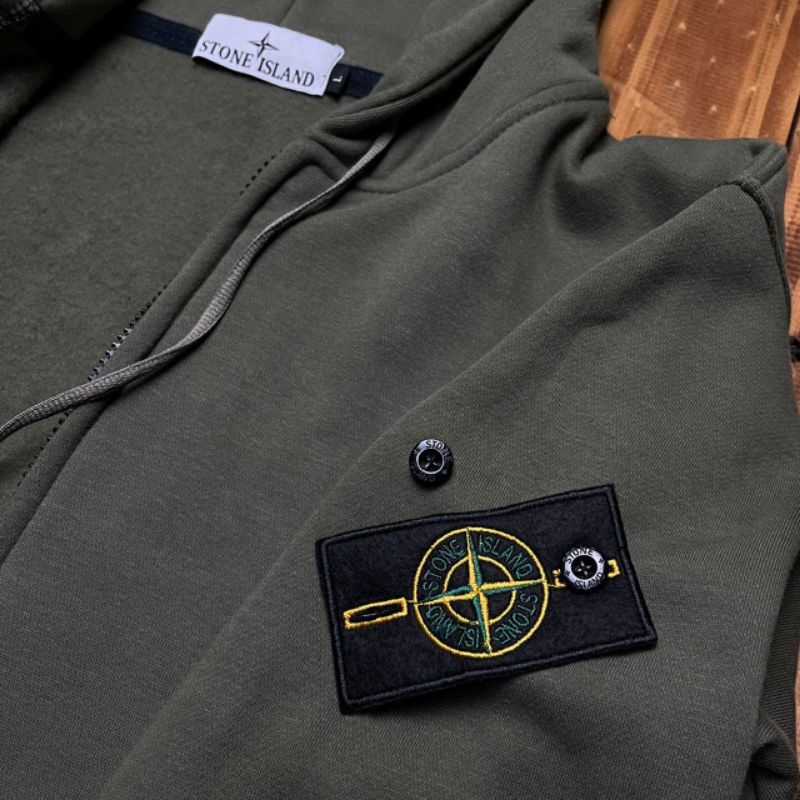 jaket sweater hoodie jipper stone island premium