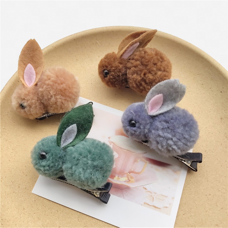 Jepit Rambut Korea Kelinci Rabbit Hair Accessories Untuk Anak Perempuan - SH2011