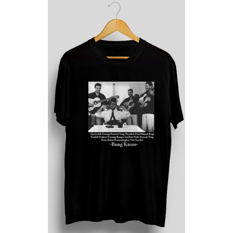 Kaos distro pria/Kaos distro original/Kaos tokoh Soekarno