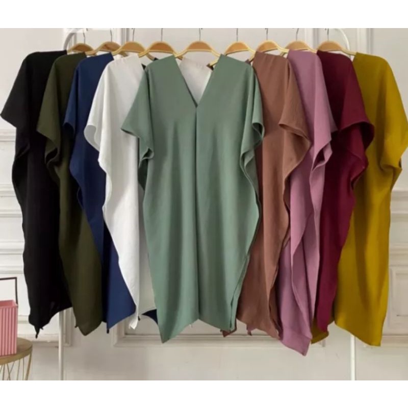 Tunik Long Square Nagita / Dress Wanita Long Square style korean / Atasan Wanita Kekinian Import / B