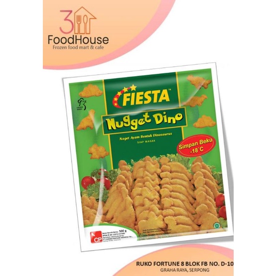 

FIESTA Nugget dino 500 Gr