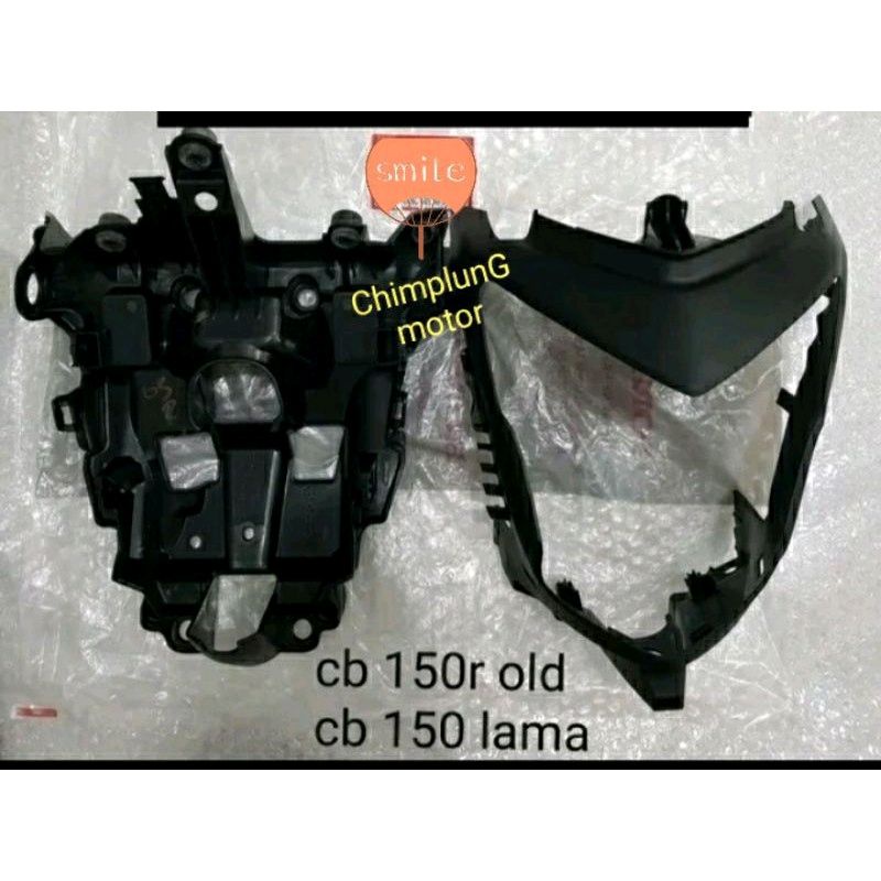 BATOK KEDOK KEPALA LAMPU DEPAN BELAKANG SET AB CB150R CB 150 R CB150 R LAMA OLD BOHLAM 2012 2013 201