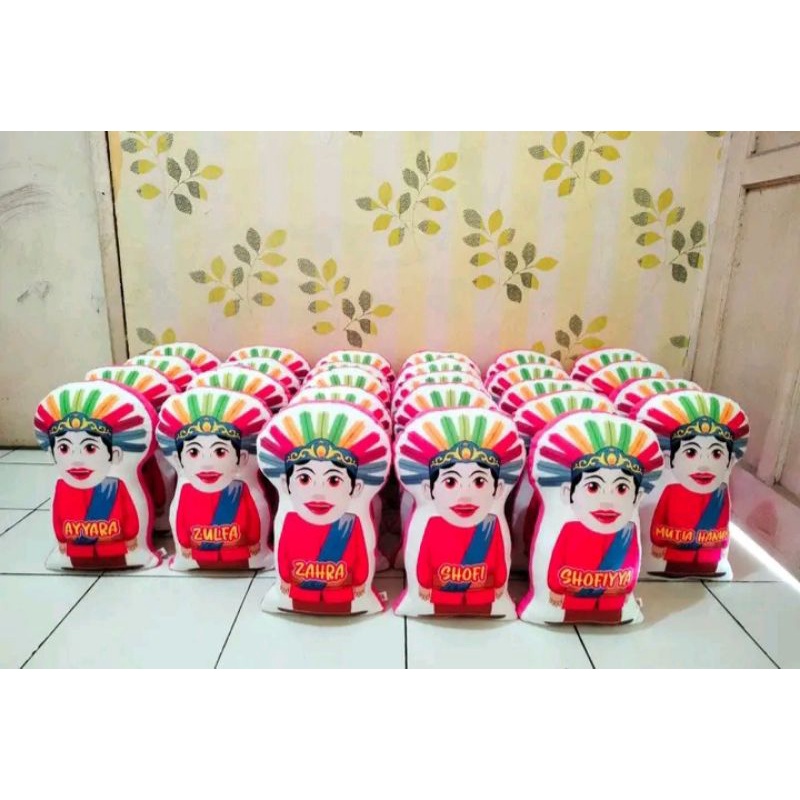 BANTAL SOUVENIR ULANG TAHUN / HAMPERS AQIQAH / HAMPERS KHITANAN / HAMPERS CUSTOM ONDEL ONDEL