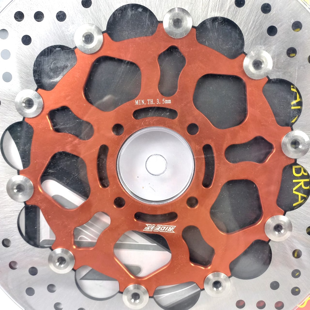 Piringan Cakram Jupiter Mx Floating Full CNC 300mm Disc Floating Yamaha Jupiter MX Anti Panas Ride It