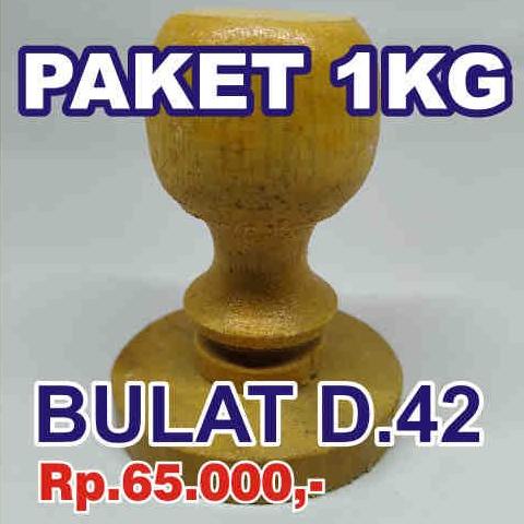 

Terlaris PAKET 1KG GAGANG STEMPEL BULAT D42 Termurah