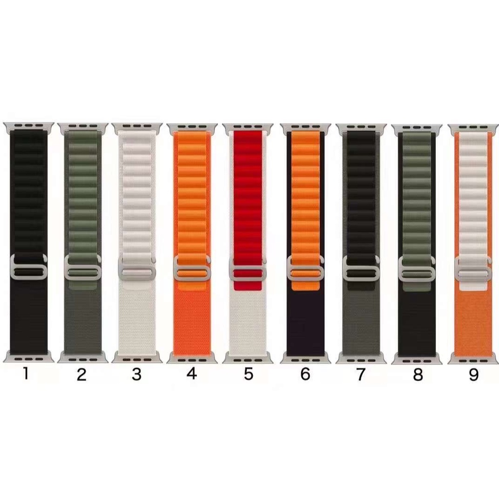New HOT ITEM  SPIGEN ALPINE LOOP LOOP NYLON STRAP IWATCH WOVEN STAINLESS IWATCH SE 1 2 3 4 5 6 7