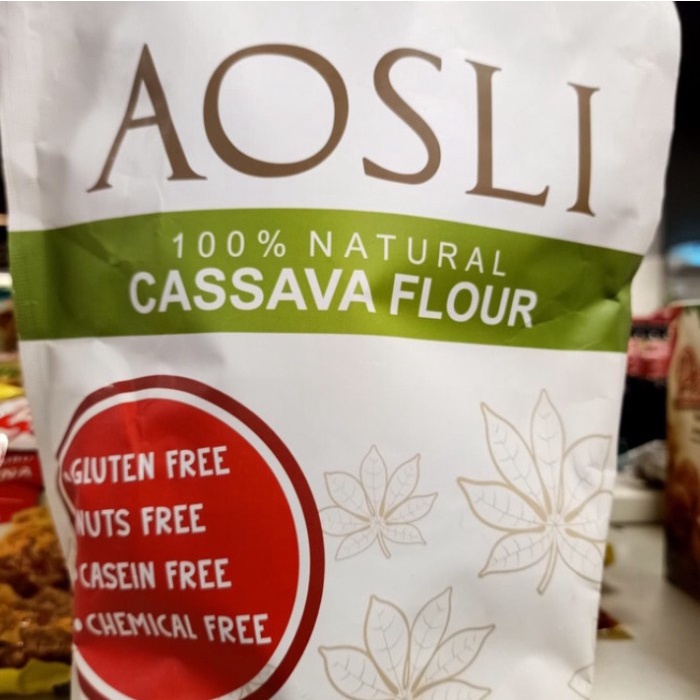 

Organic center casaava flour tepung 1kg
