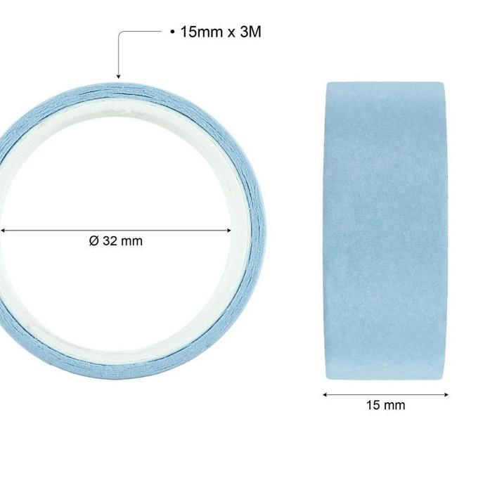 

YU7ღ (PERSET) Washi Tape Pita Perekat Selotip Kertas Warna Joyko WT-100 15 mm x 3 M Recommended