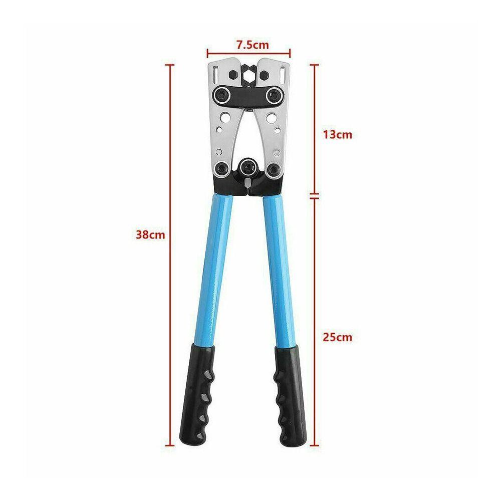 Solighter Tang Crimping Kabel Alat Tukang Listrik Multifungsi HX-50B Wire Crimper Tool Connector 6-50mm 2tang Crimping