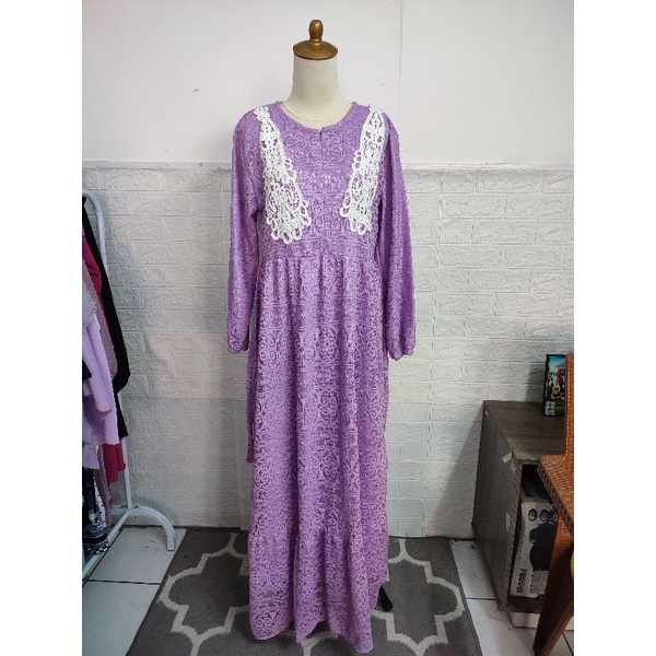 FLASHSALE Dress Brukat malika