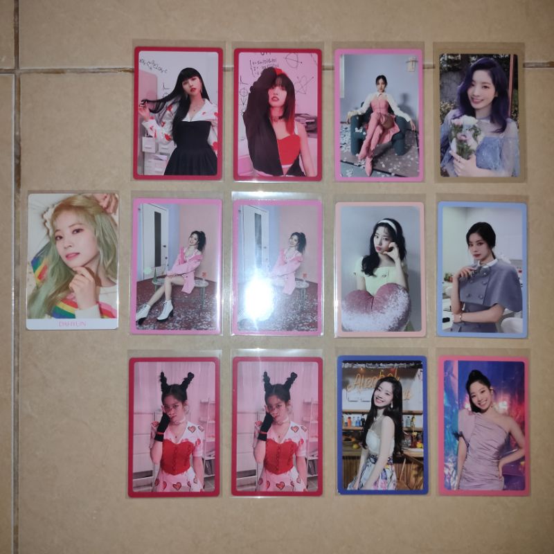 Twice pre order benefit POB Momo Mina Dahyun TOL FOL Fancy MnM