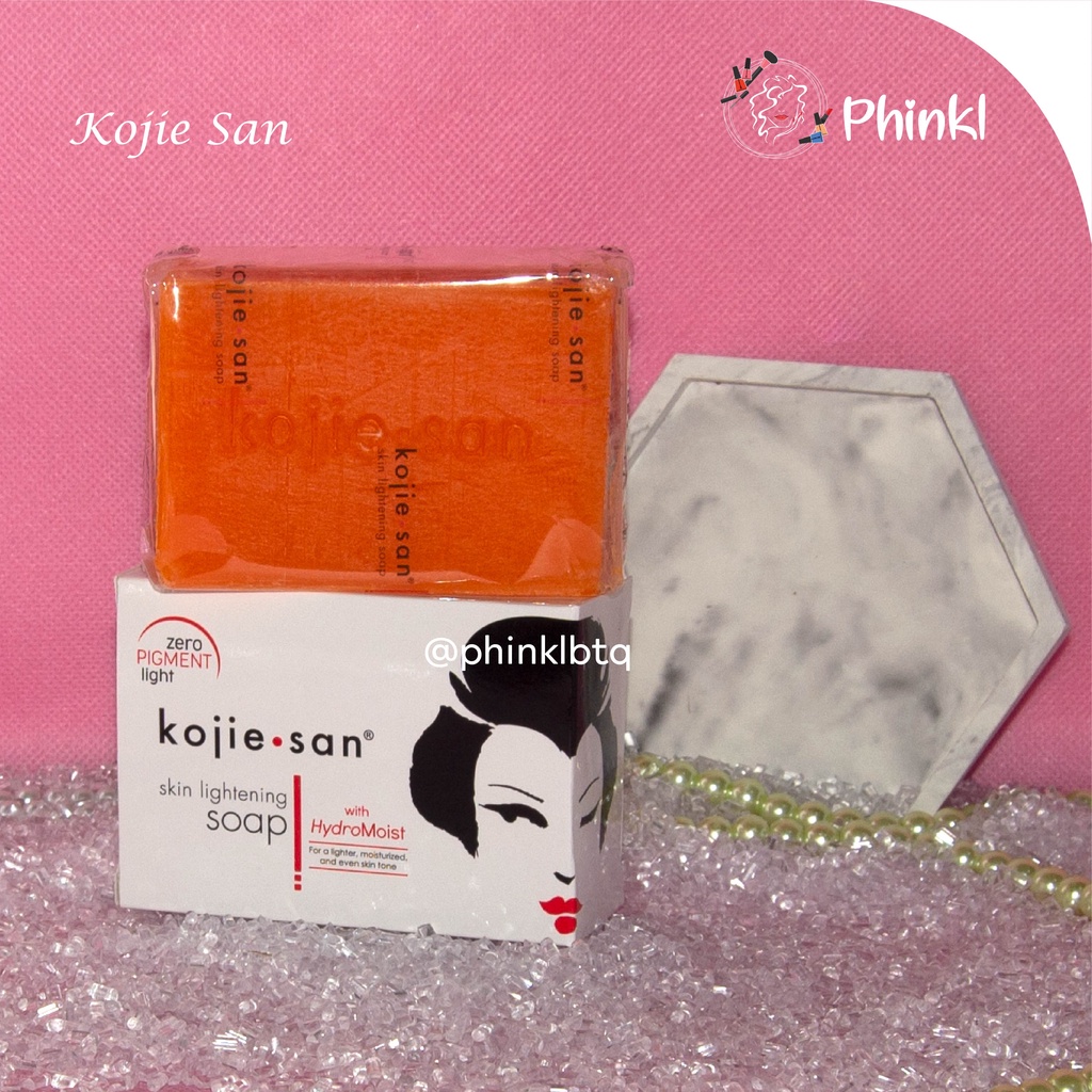 ღ´ PHINKL `ღ´ 𝓴𝓸𝓳𝓲𝓮 𝓼𝓪𝓷 kojie san soap with HYDROMOIST menghidrasi kulit wajah dan badan