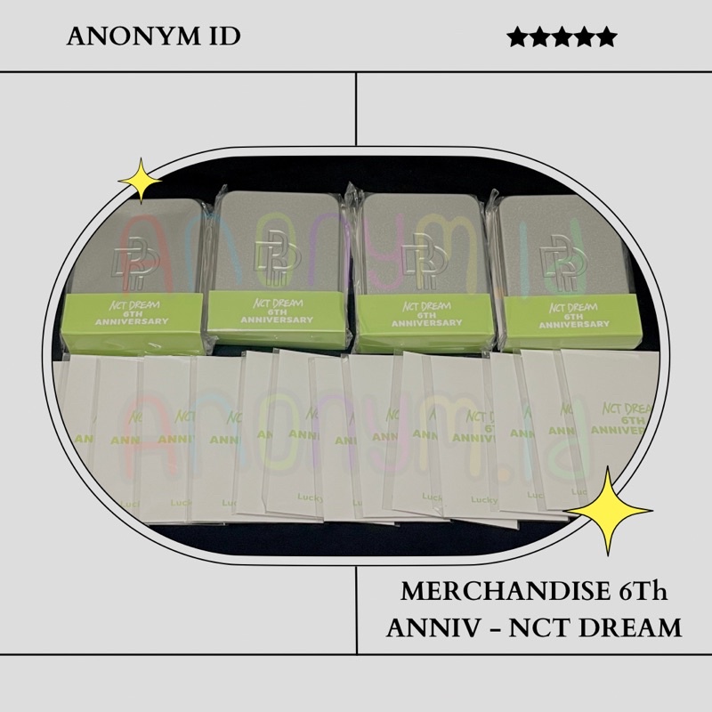 [READY] MERCHANDISE 6Th ANNIVERSARY NCT DREAM