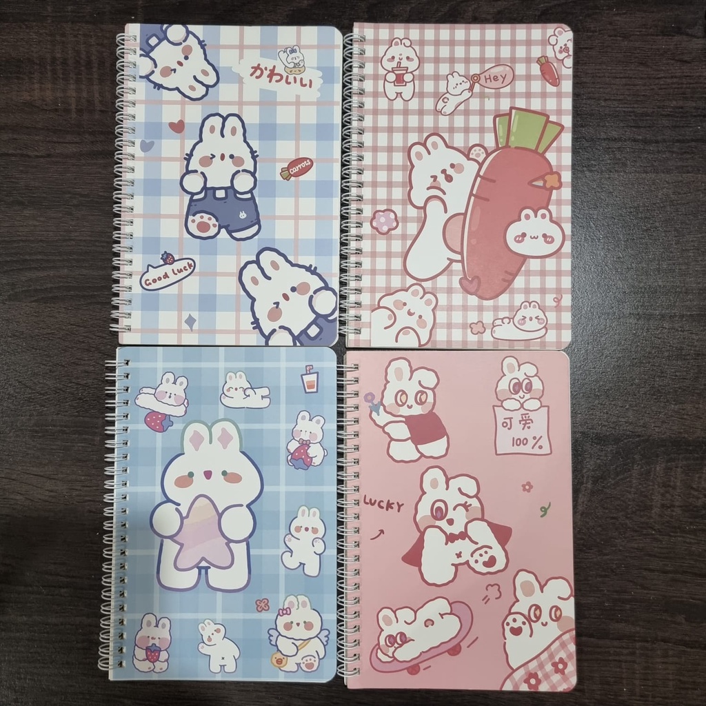 Khatinstore Buku Spiral A5 Scenery Painting Buku Tulis A5 Motif Bunga - Book A5