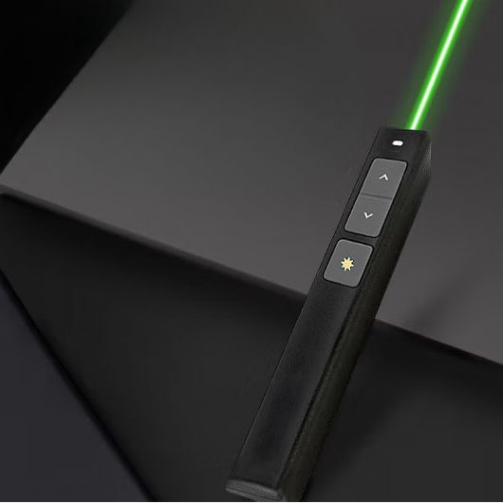 Laser Pointer Hijau Wireless Slideshow Green Light 100 Meter