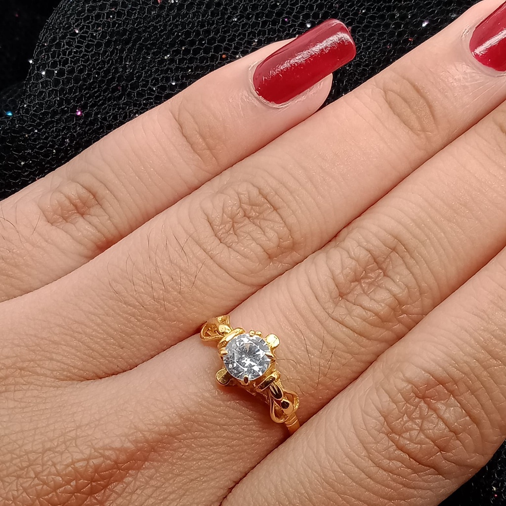 Cincin Emas 17K - 1.8 gr Kadar 750 - 502