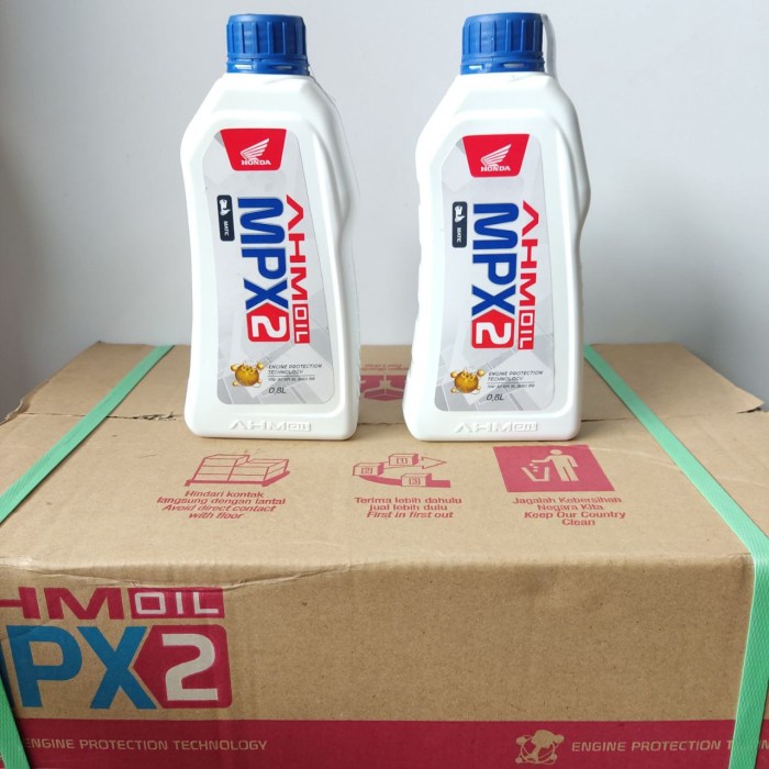 Grosir Oli Mesin MPX 2 Matic 0.8 L Per 1 Dus Isi 24 Botol