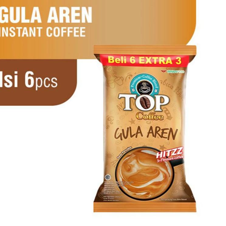 

❁ Kopi Top Gula Aren Pouch 6+3 ⇷