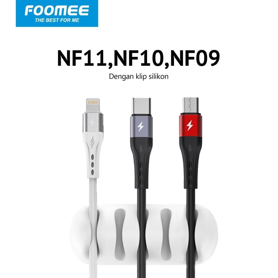 Trend-Kabel Data Charger FOOMEE NF09 NF10 NF11 2.4A Micro Type C Lightning