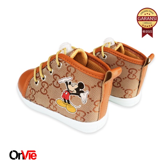 Sepatu Boots Anak Perempuan Mickey Mouse / GG Boots Kids Korean