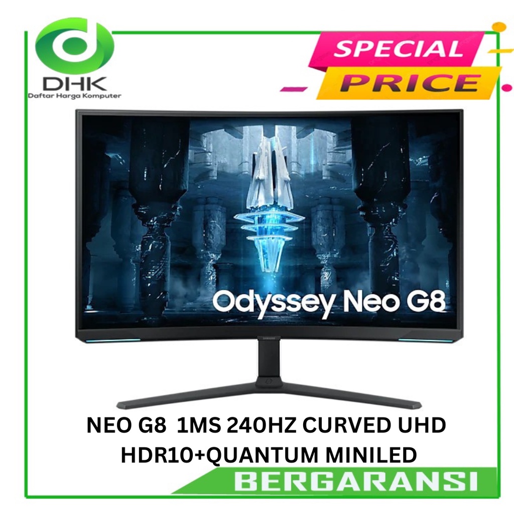 NEO G8  1MS 240HZ CURVED UHD HDR10+QUANTUM MINILED