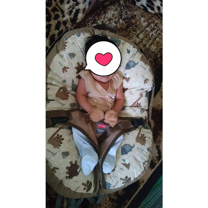 Sofa bayi Dialogue baby dino fun series 3in1 preloved