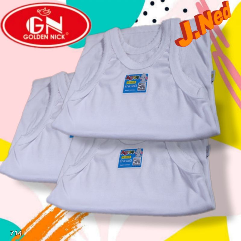 J714 SINGLET ANAK AGREE KAOS DALAM ANAK ART SF 039