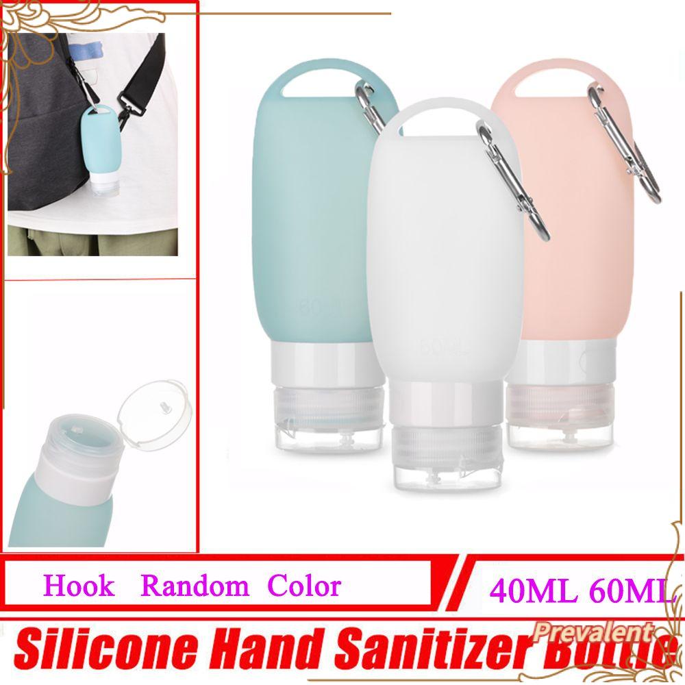 Preva Hook Botol Wadah Penyimpanan Silikon Portabel Setelan Travel Multifungsi Hand Sanitizer