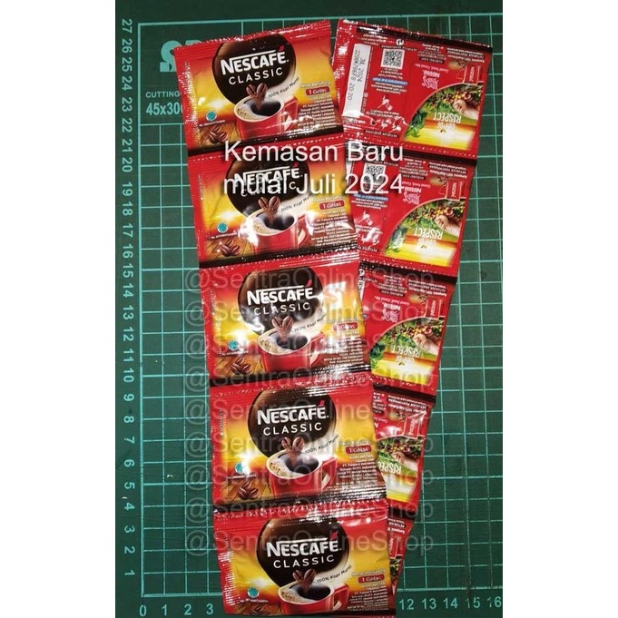 

Nescafe Classic 2 gr 10 sachet