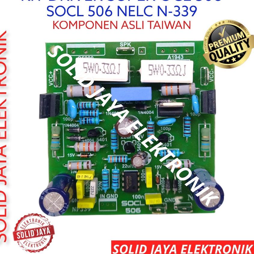 Stok Terbatas KIT DRIVER POWER SOCL 506 SUPER OCL 506 SOCL506 DRIVER AMPLI AMPLIFIER SOUND SOCL-506 