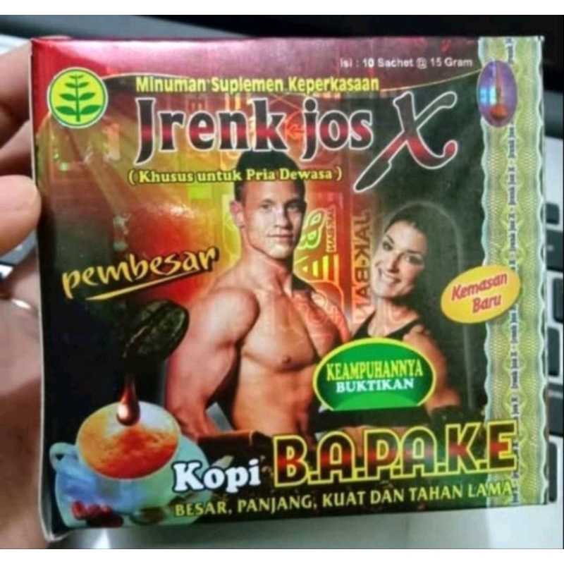 minuman suplemen kopi perkasa  jrenk josX bapake
