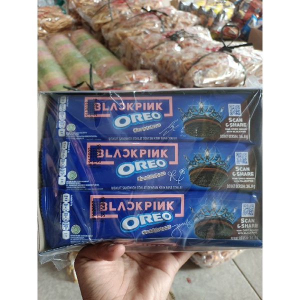 

Oreo Coklat Blackpink 36,8gr, (1box isi 12pcs)