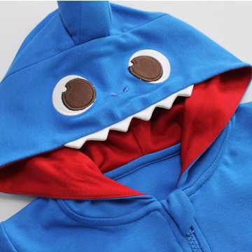 Jacket Anak / I am Cotton Jacket Hoodie Baby Shark